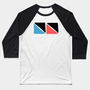 abstract shapes Baseball T-Shirt